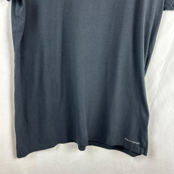 Pair‎ of Thieves 3 Pack T Shirts Men XL Black Crew Neck Short Sleeves Minimalist - Picture 4 of 8